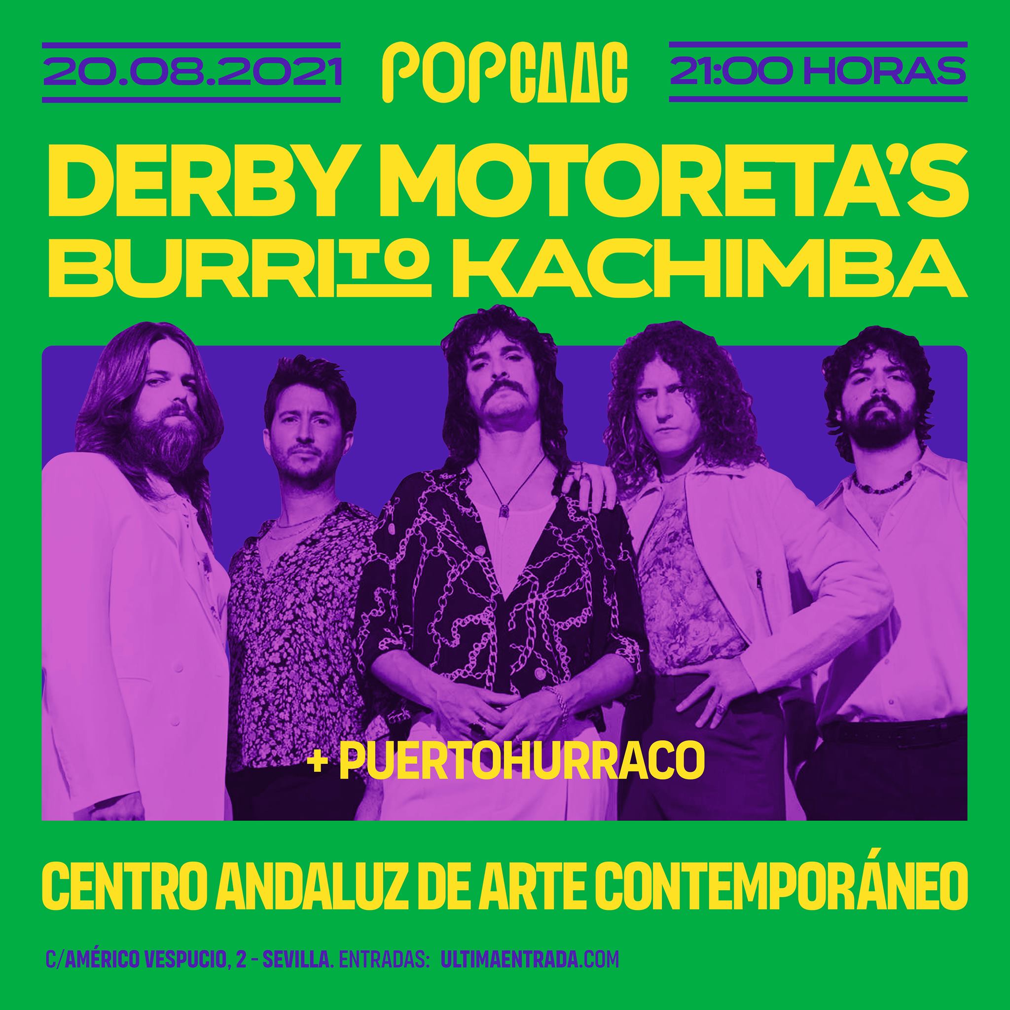 DERBY MOTORETA’S BURRITO KACHIMBA + PUERTOHURRACO - POP CAAC 2021