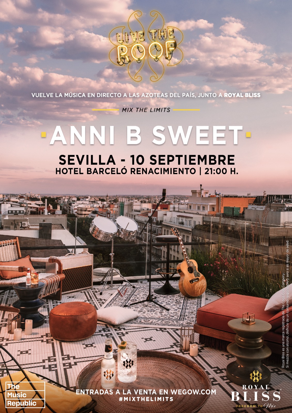 Anni B Sweet - Live The Roof Sevilla 2021